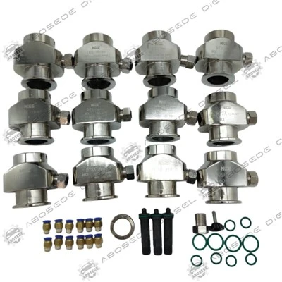 Conjunto de acessórios de fixação do injetor Common Rail – fixação estável, testes precisos, revisões mais rápidas